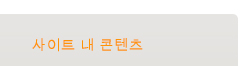 사이트 내 콘텐츠